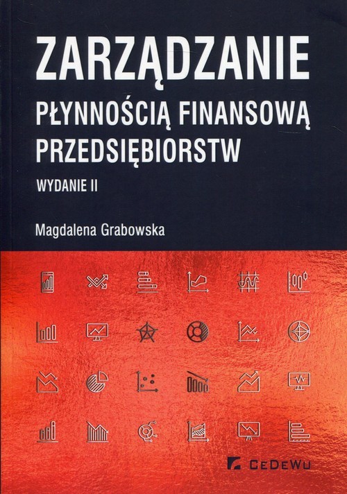 okładka Zarządzanie płynnością finansową przedsiębiorstw książka | Grabowska Magdalena