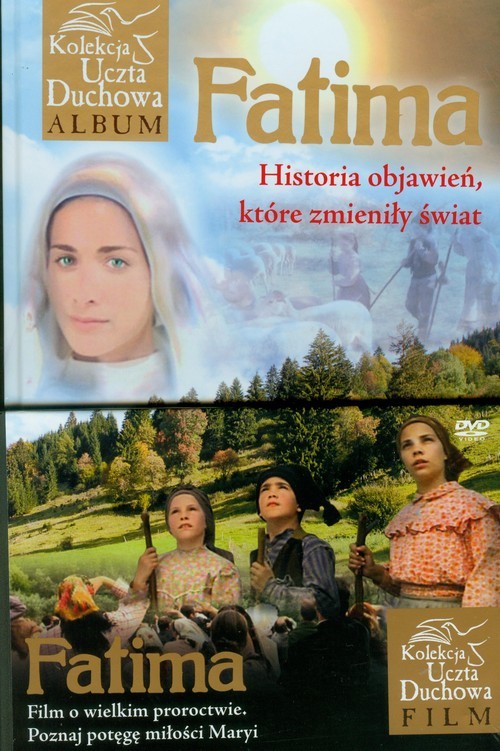 okładka Fatima Historia objawień, które zmieniły świat z DVD książka | Aleksandra Murzańska