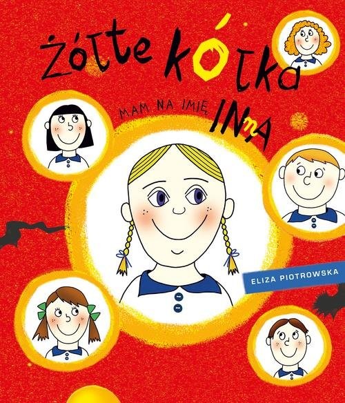 okładka Żółte kółka Mam na imię Inna książka | Eliza Piotrowska