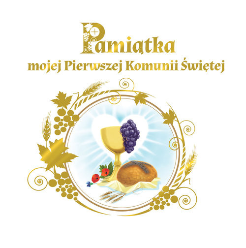 okładka Pamiątka mojej Pierwszej Komunii Świętej wersja 1 książka
