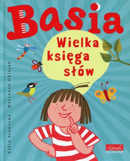 okładka Basia Wielka księga słów książka | Zofia Stanecka