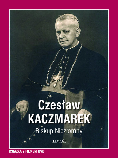 okładka Czesław Kaczmarek Biskup Niezłomny + DVD książka