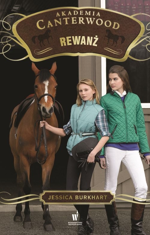 okładka Rewanż. Akademia Canterwood T7 książka | Jessica Burkhart