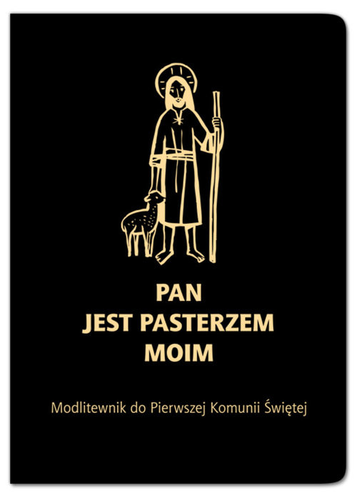 okładka Pan jest moim pasterzem oprawa czarna Modlitewnik  książka