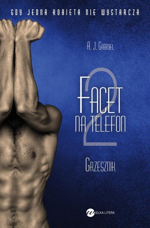 okładka Facet na telefon 2. Grzesznik książka | A.J. Gabryel