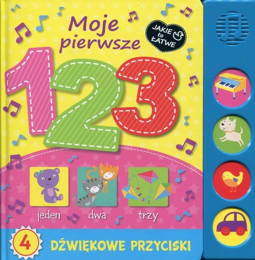 okładka Jakie to łatwe. Moje pierwsze 1,2,3 książka
