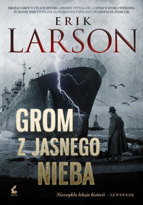 okładka Grom z jasnego nieba książka | Erik Larson