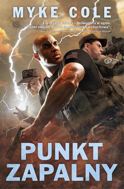 okładka Punkt zapalny książka | Myke Cole