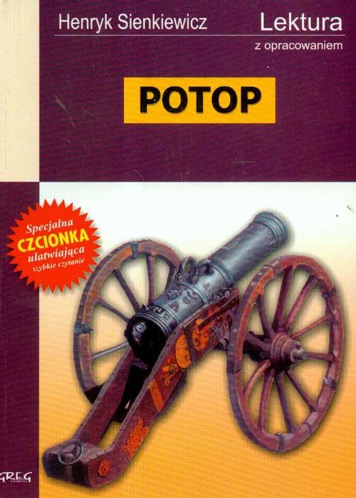 okładka Potop Lektura z opracowaniem książka | Henryk Sienkiewicz