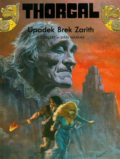 okładka Thorgal Upadek Brek Zarith Tom 6 książka | Grzegorz Rosiński, Jean Van Hamme