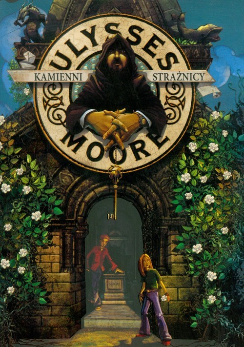 okładka Ulysses Moore 5 Kamienni strażnicy książka | Pierdomenico Baccalario