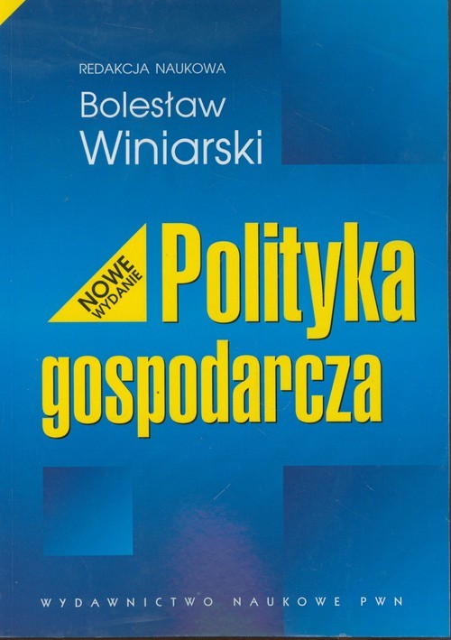 okładka Polityka gospodarcza książka | Winiarski Bolesław