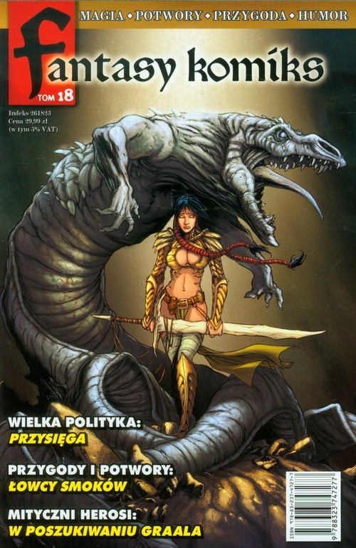 okładka Fantasy Komiks Tom 18 książka