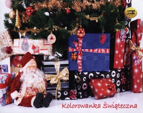 okładka Kolorowanka świąteczna książka