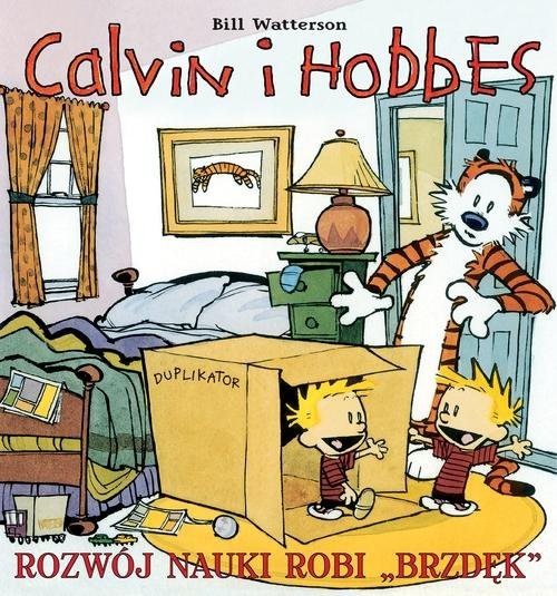 okładka Calvin i Hobbes 6 Rozwój nauki robi brzdęk książka