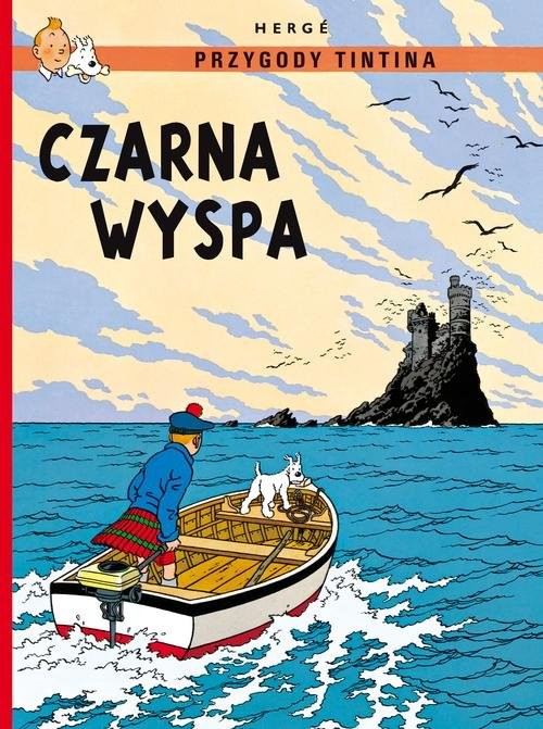 okładka Czarna Wyspa Przygody Tintina Tom 7 książka | Herge
