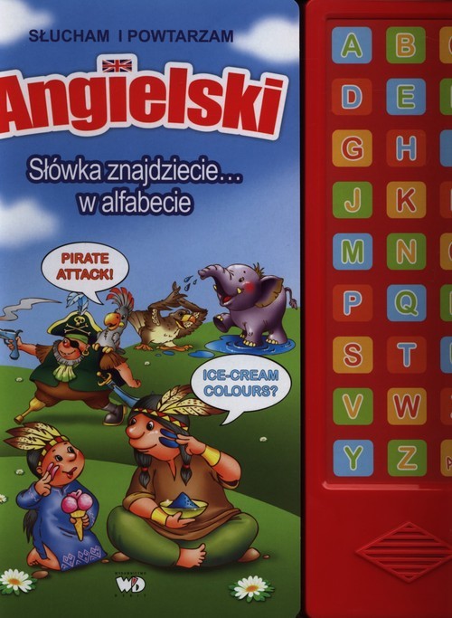 okładka Angielski Słówka znajdziecie w alfabecie książka | Kielan Paulina