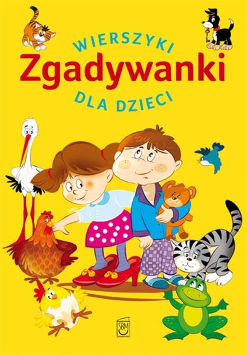 okładka Zgadywanki Wierszyki dla dzieci książka | Anna Edyk-Psut