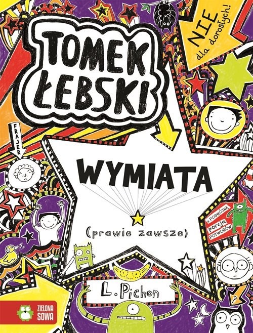 okładka Tomek Łebski Tom 5 Wymiata (prawie zawsze) książka | Pichon Liz