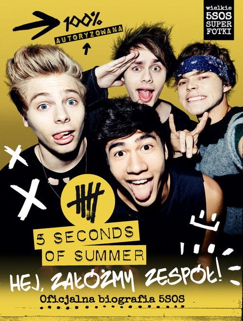 okładka 5 Seconds Of Summer Hej, załóżmy zespół! książka
