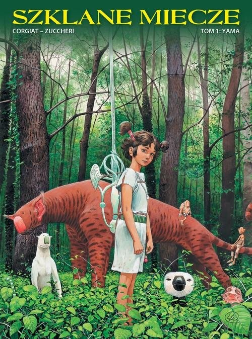 okładka Szklane Miecze Tom 1 Yama książka | Corgiat Sylviane