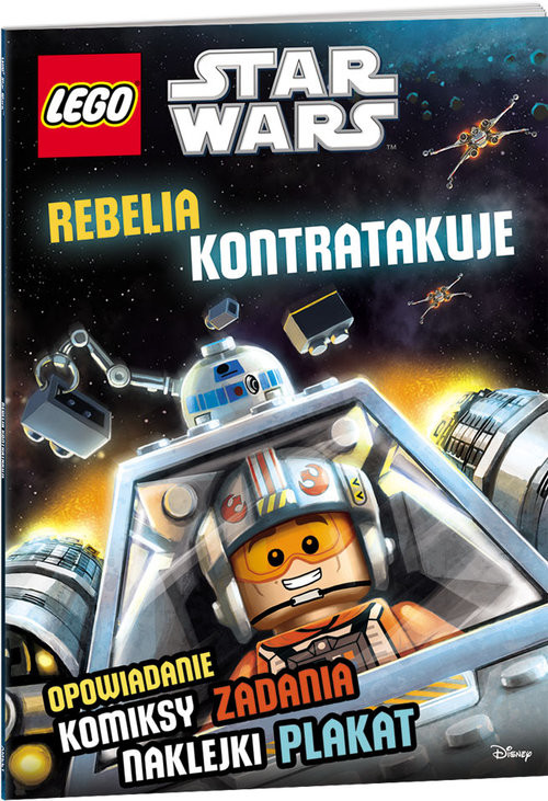 okładka LEGO Star Wars Rebelia kontratakuje książka