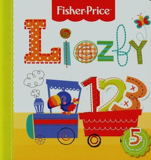 okładka Liczby Fisher Price książka | Anna Wiśniewska