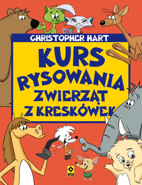 okładka Kurs rysowania zwierząt z kreskówek książka | Christopher Hart