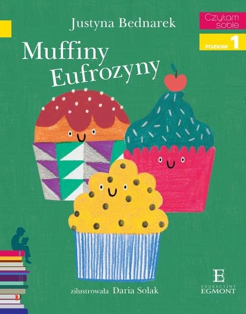 okładka Muffiny Eufrozyny Czytam sobie książka | Justyna Bednarek
