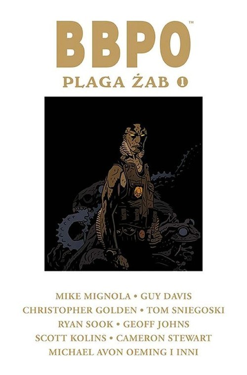 okładka BBPO Plaga żab 1 książka | Mike Mignola