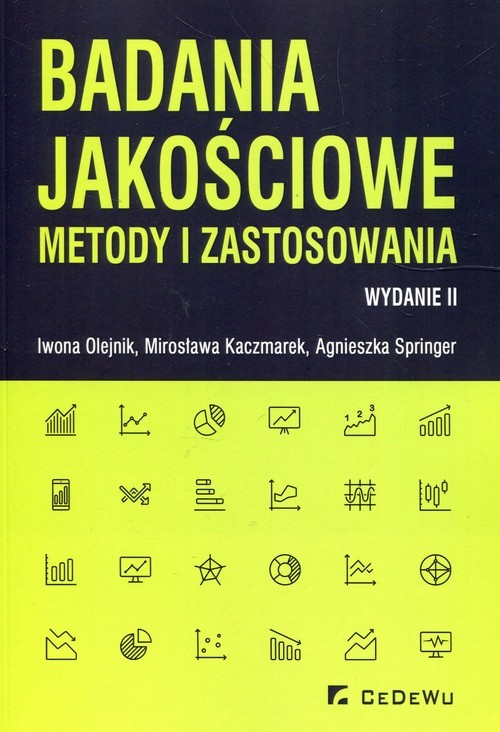 okładka Badania jakościowe metody i zastosowania książka | Iwona Olejnik, Mirosława Kaczmarek, Agnieszka Springer