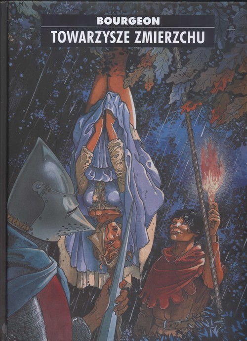 okładka Towarzysze zmierzchu Czarny w lesie mgieł książka | Bourgeon