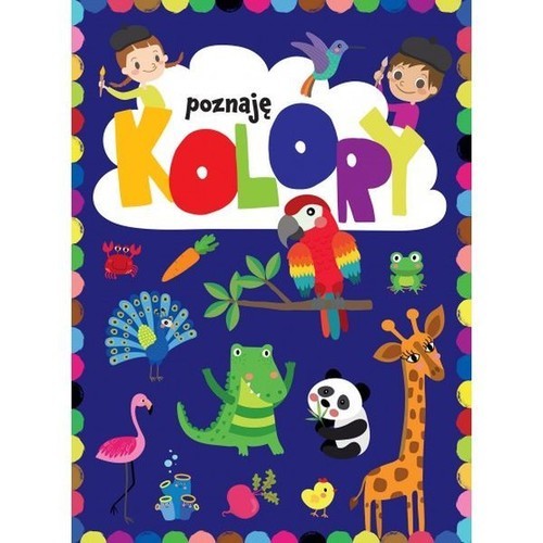 okładka Poznaję kolory książka