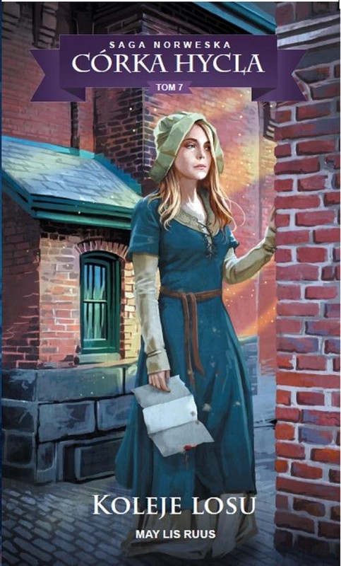okładka Saga Norweska Córka hycla 7 Koleje losu książka | May Lis Ruus