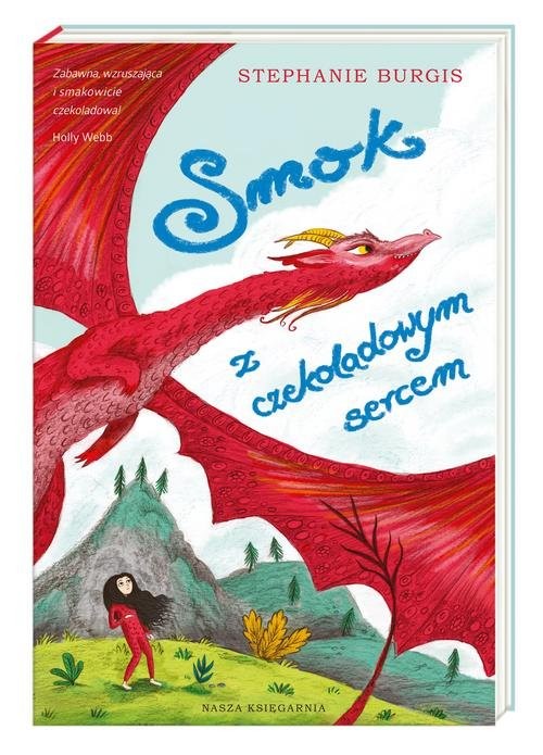 okładka Smok z czekoladowym sercem książka | Burgis Stephanie