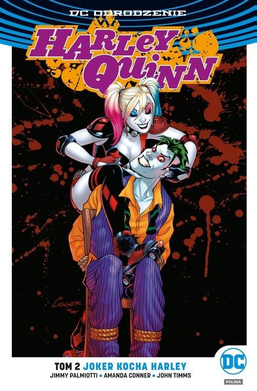 okładka Harley Quinn Tom 2 Joker kocha Harley książka | Jimmy Palmiotti, Amanda Conner, John Timms