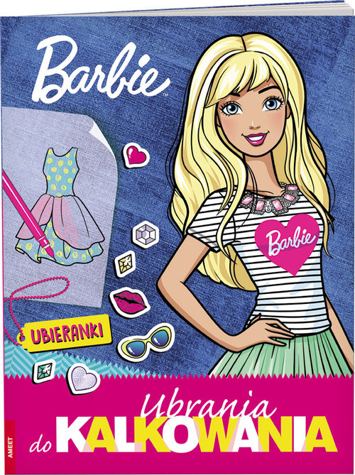 okładka Barbie Ubrania do kalkowania DKL-101 książka