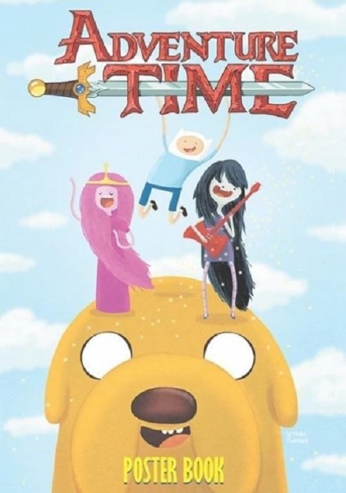 okładka Adventure Time - POSTER BOOK / Studio JG książka | Praca Zbiorowa