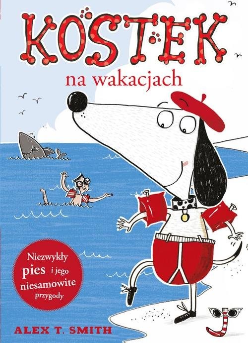 okładka Kostek na wakacjach książka | Alex T. Smith