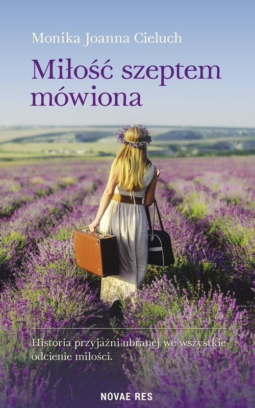 okładka Miłość szeptem mówiona książka | Monika Joanna Cieluch