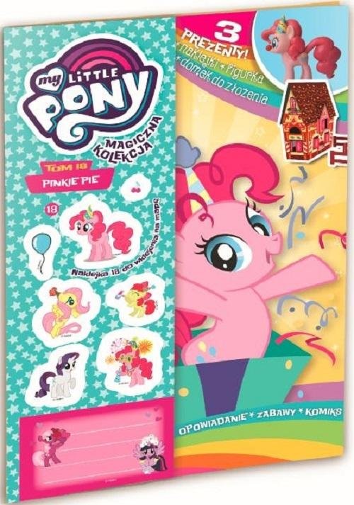 okładka My Little Pony 18 Magiczna kolekcja Pinkie Pie książka