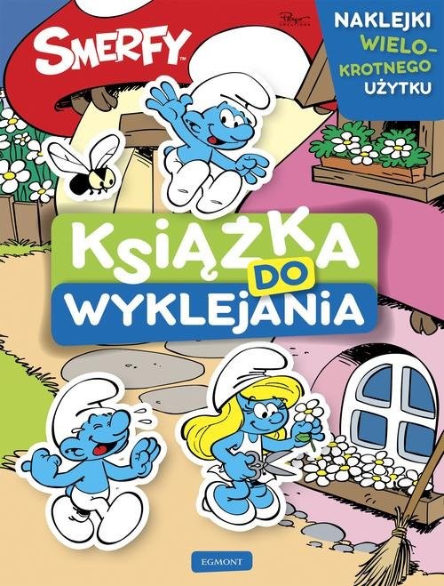 okładka Smerfy Książka do wyklejania książka