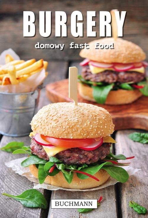 okładka Burgery Domowy fast food książka
