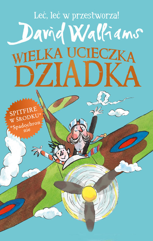 okładka Wielka ucieczka Dziadka książka | David Walliams