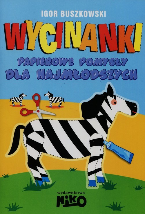 okładka Wycinanki papierowe pomysły dla najmłodszych książka | Igor Buszkowski
