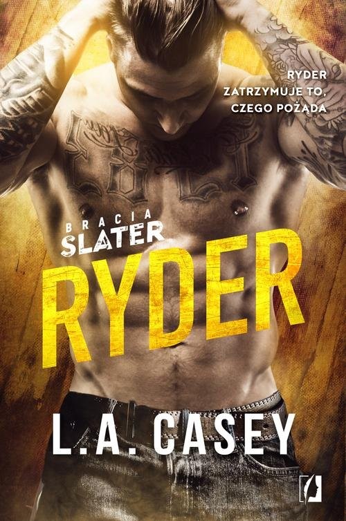 okładka Bracia Slater Ryder książka | L. A. Casey