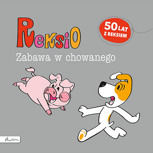 okładka Reksio Zabawa w chowanego książka | Szarf Maria
