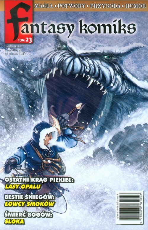 okładka Fantasy Komiks Tom 23 książka