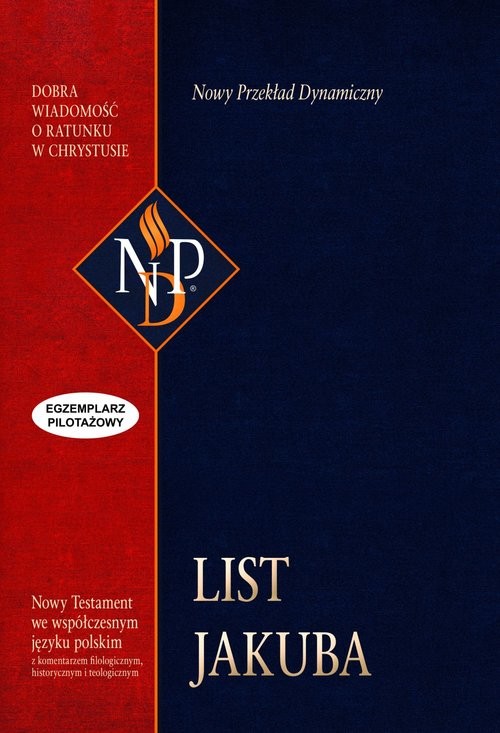 okładka List Jakuba Nowy Przekład Dynamiczny książka