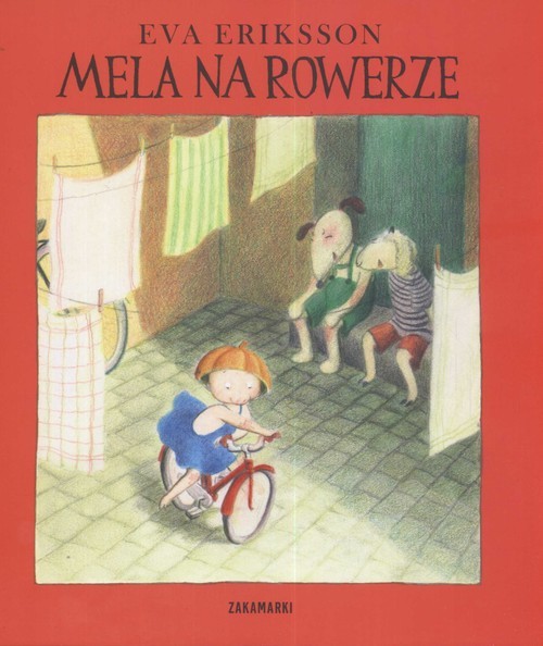 okładka Mela na rowerze książka | Eva Eriksson